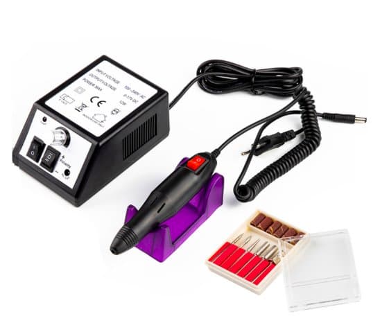 Elfil - Elektrisk nagelfill med tillbehör - 15,000RPM