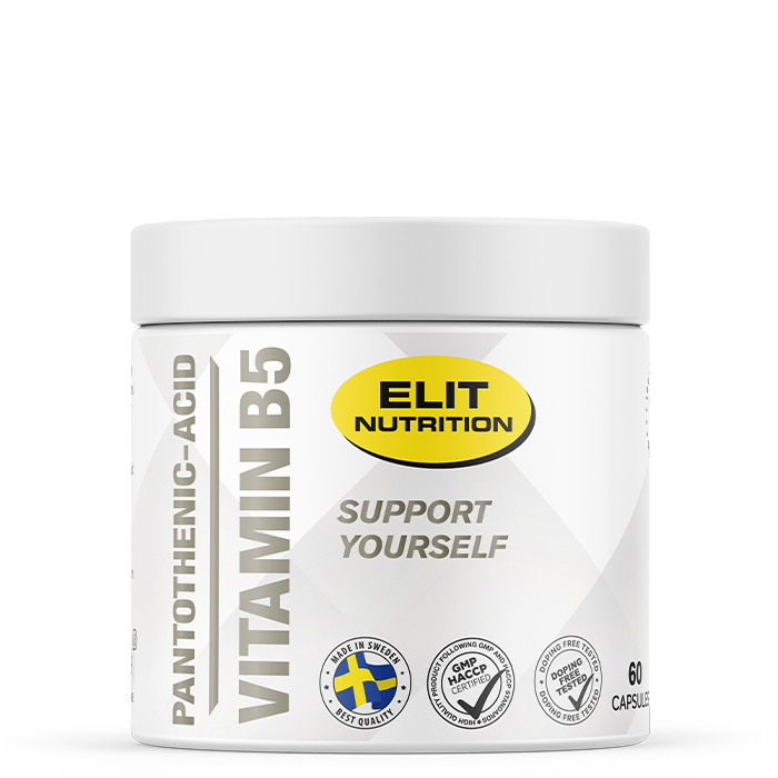 ELIT Pantothenic Acid Vitamin B5 60 kapslar