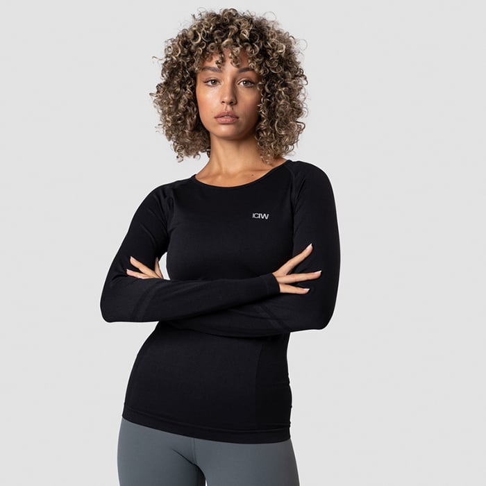 Everyday Seamless LS,Black