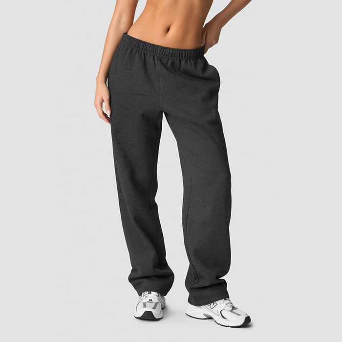 Everyday Straight Leg Sweatpants,Grey Melange