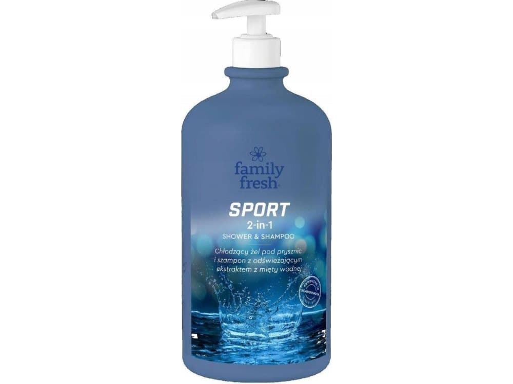 FAMILY FRESH Sport 2in1 Shower Gel 1000ml