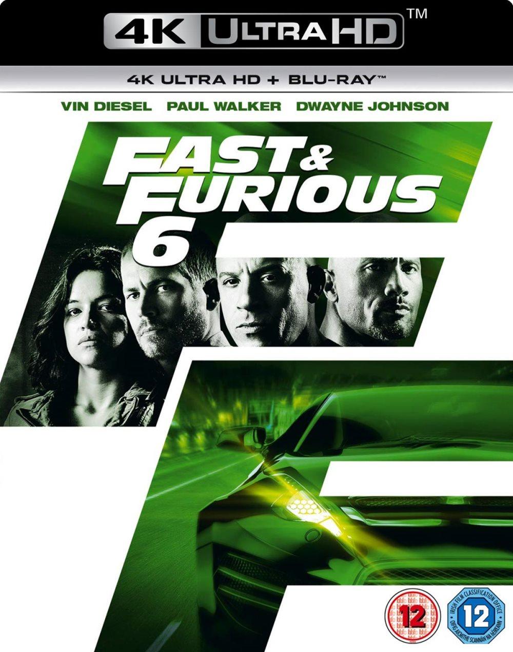 Fast & Furious 6 (4K Ultra HD - Blu-ray)