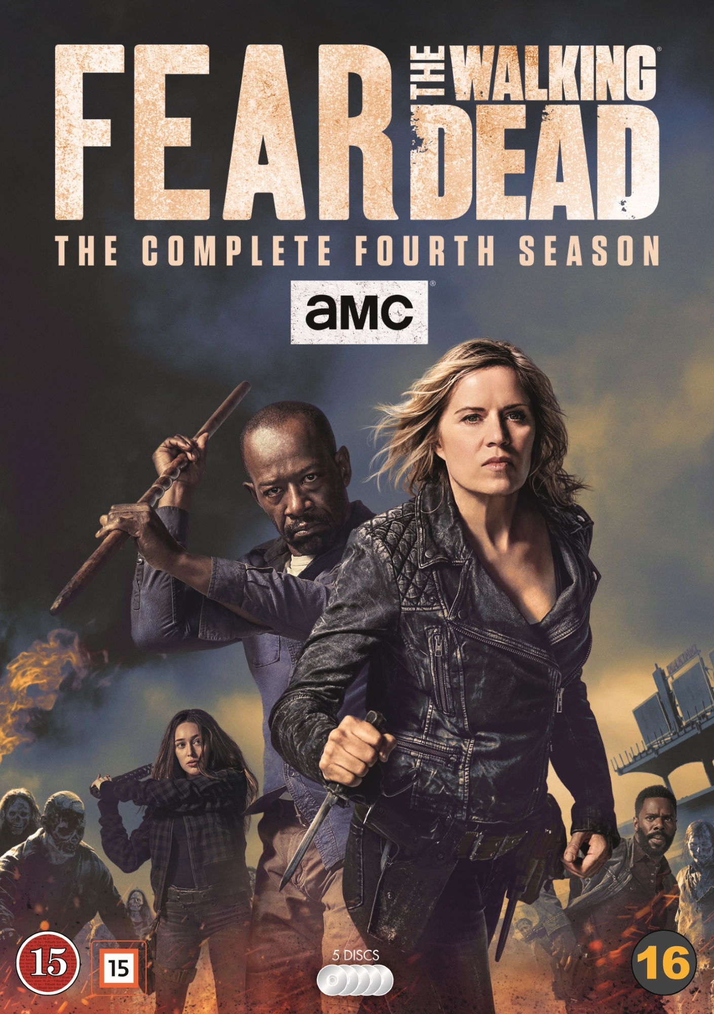 Fear the Walking Dead - Säsong 4 (5 disc)