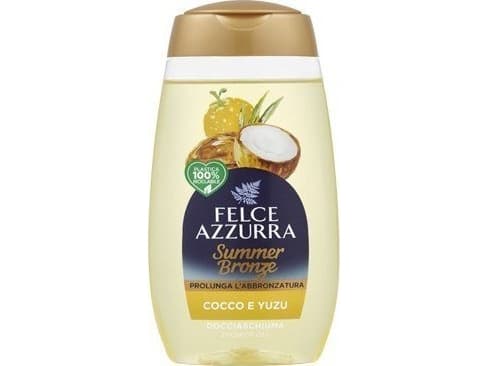 Felce Azzurra, Summer Bronze Coconut & Yuzu Shower Gel, 250 ml