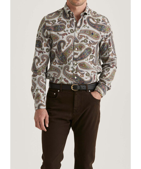 Flannel Paisley Shirt
