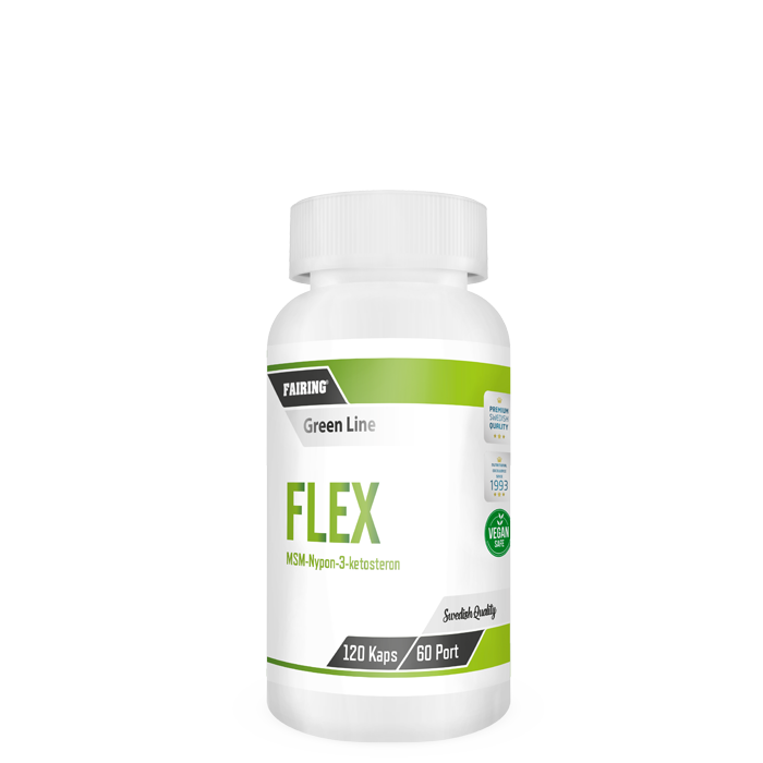 Flex MSM Cissus & Nyponextrakt 120 kapslar