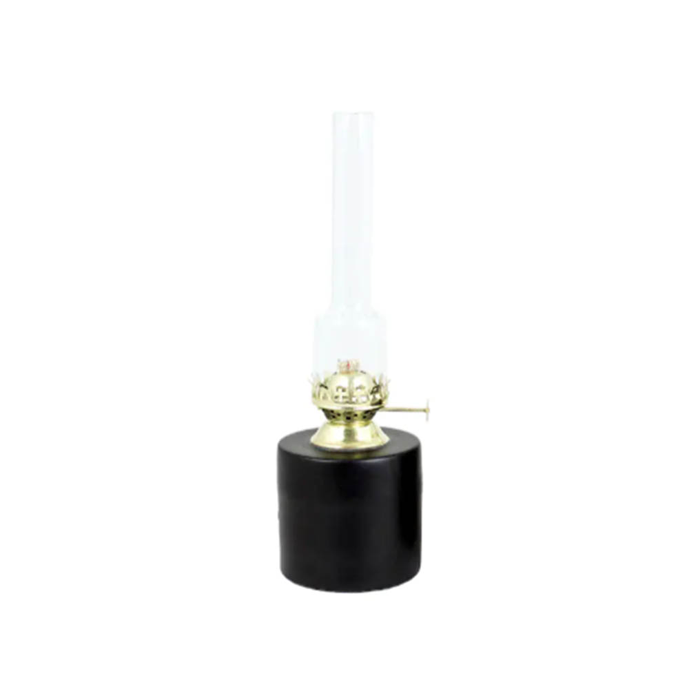 Fotogenlampa Rak Svart Liten Ø 8 x 25 cm