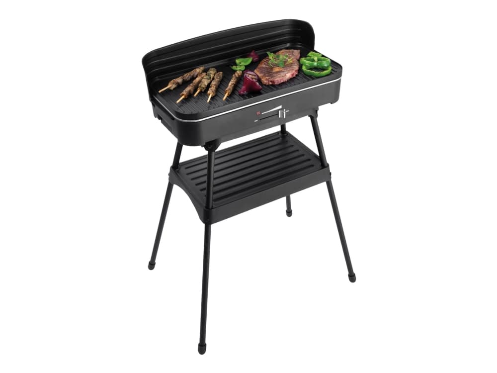 FRITEL Starter BBQ 2246 - Barbequegrill - elektrisk - 1250 cm2 - svart