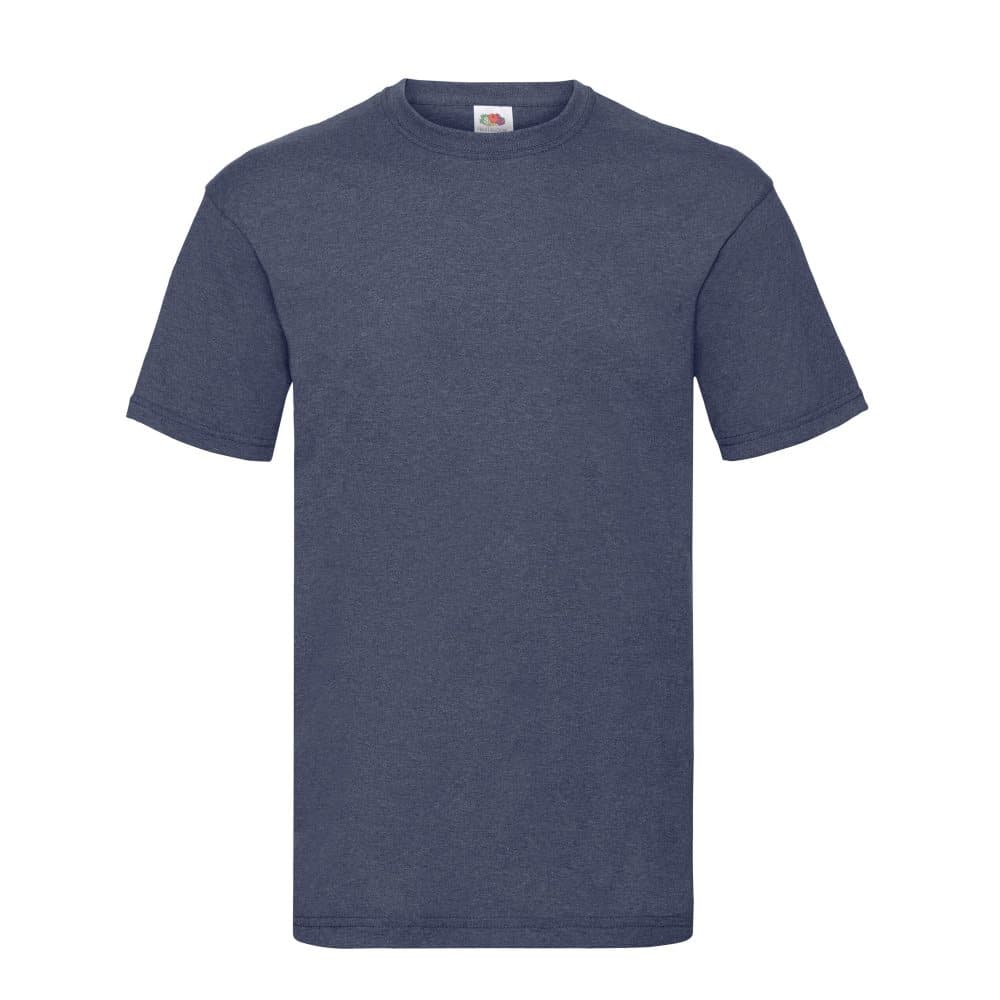 Fruit of the Loom Valueweight t-shirt i värmegrått för herrar