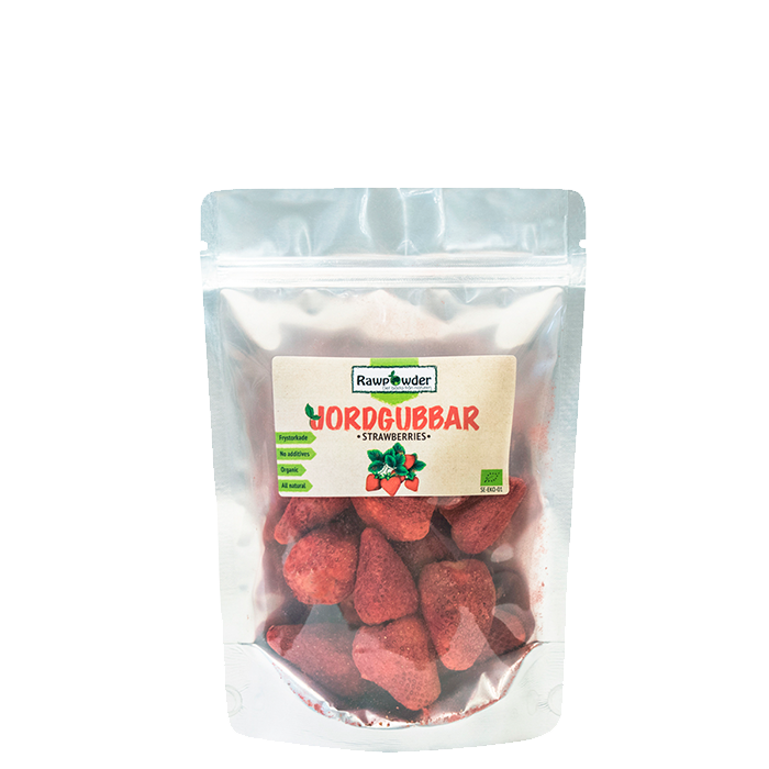 Frystorkade Jordgubbar 50 g