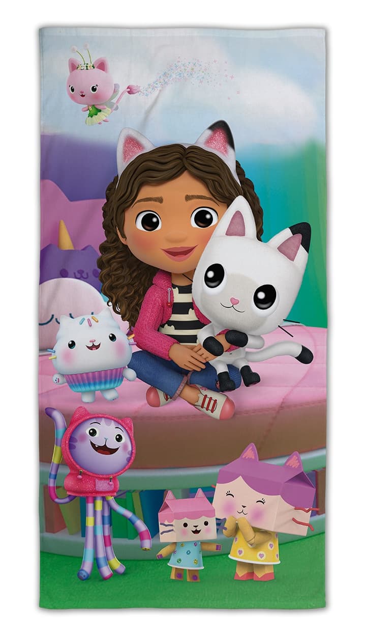 Gabbys Dollhouse Handduk 70x140cm 11284