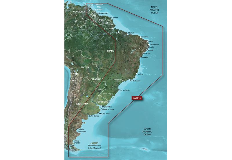 Garmin South America East Coast Garmin microSD™SD™card-HXSA001R