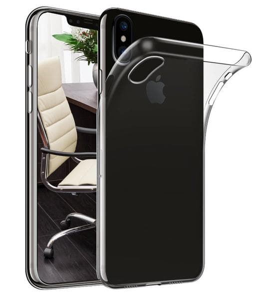 Genomskinligt TPU-skal till iPhone XR