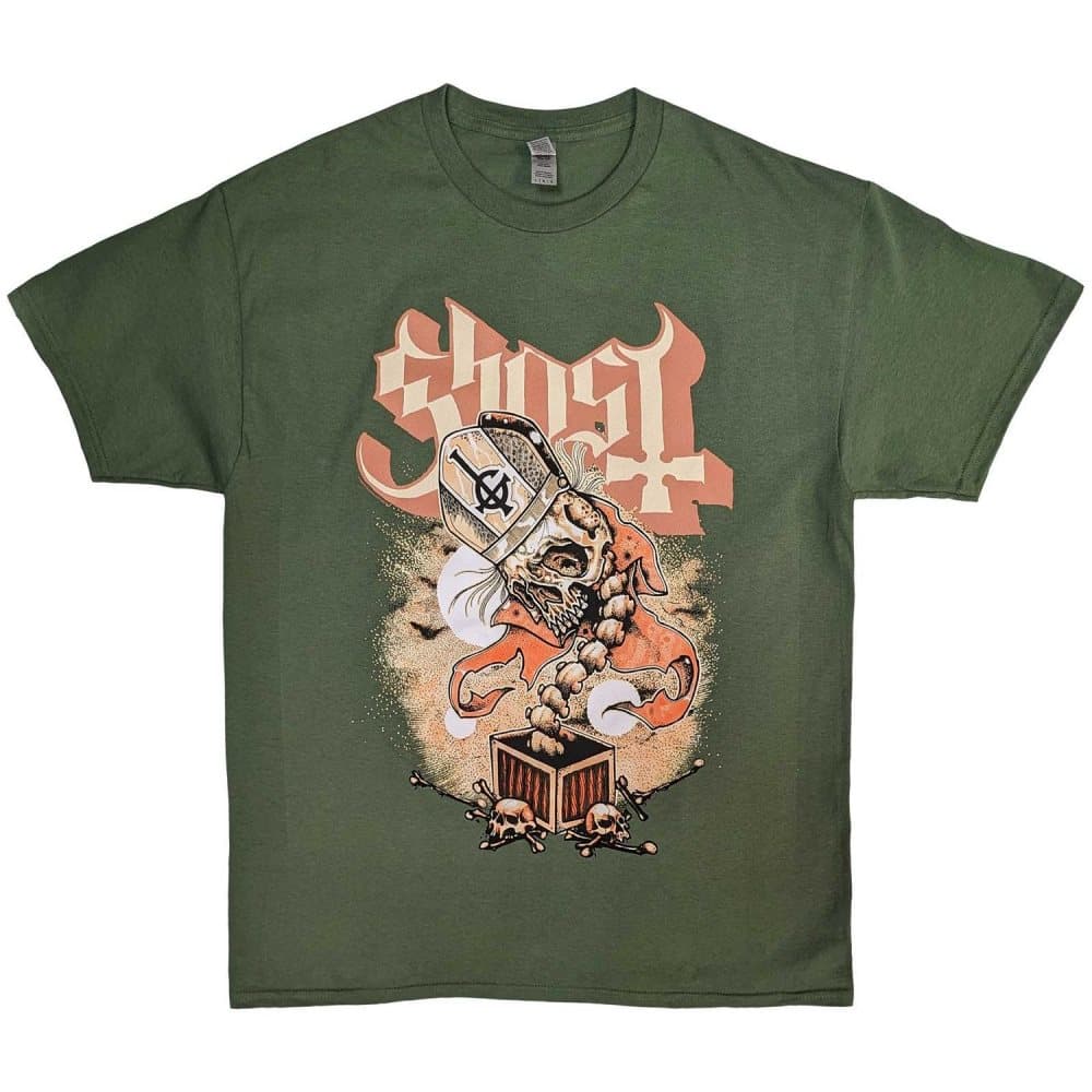 Ghost Unisex T-Shirt- Jack In The Box (X-Large)