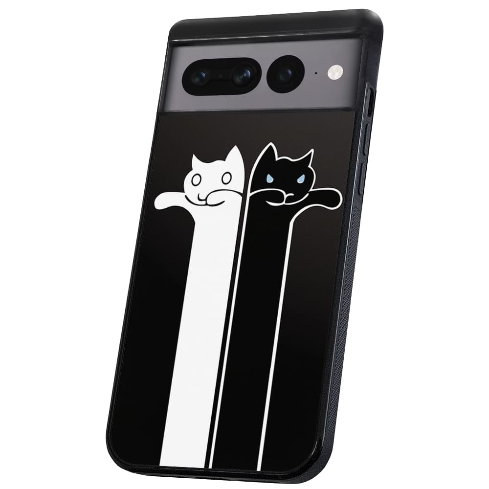 Google Pixel 8A - Skal/Mobilskal Avlånga Katter
