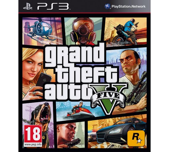 Grand Theft Auto V - Playstation 3 (begagnad)