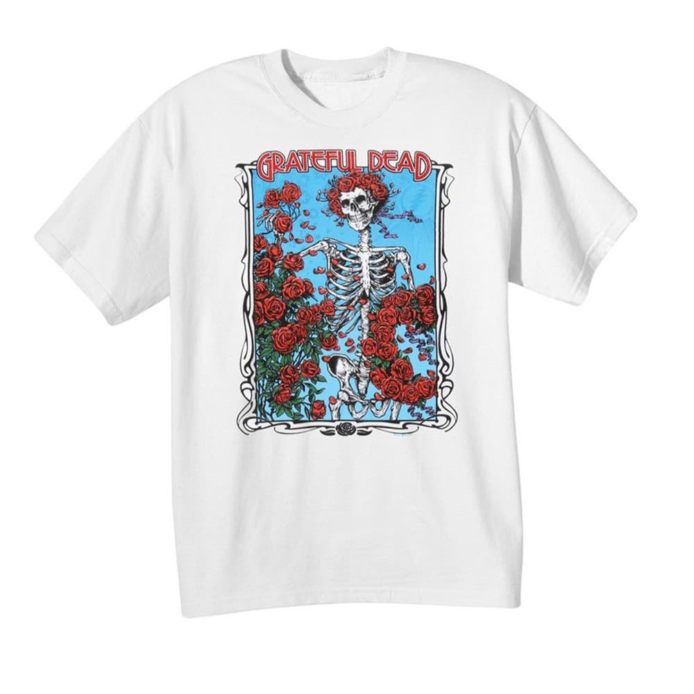 Grateful Dead Unisex T-shirt för vuxna med Bertha och logotyp