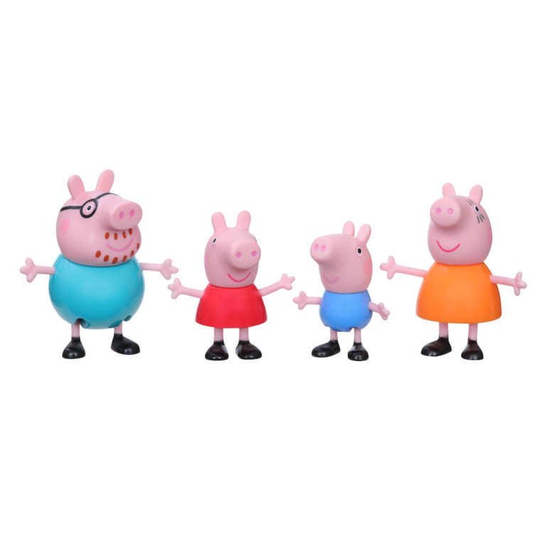 Gretas Familj Figurpack 4-Pack Greta Gris