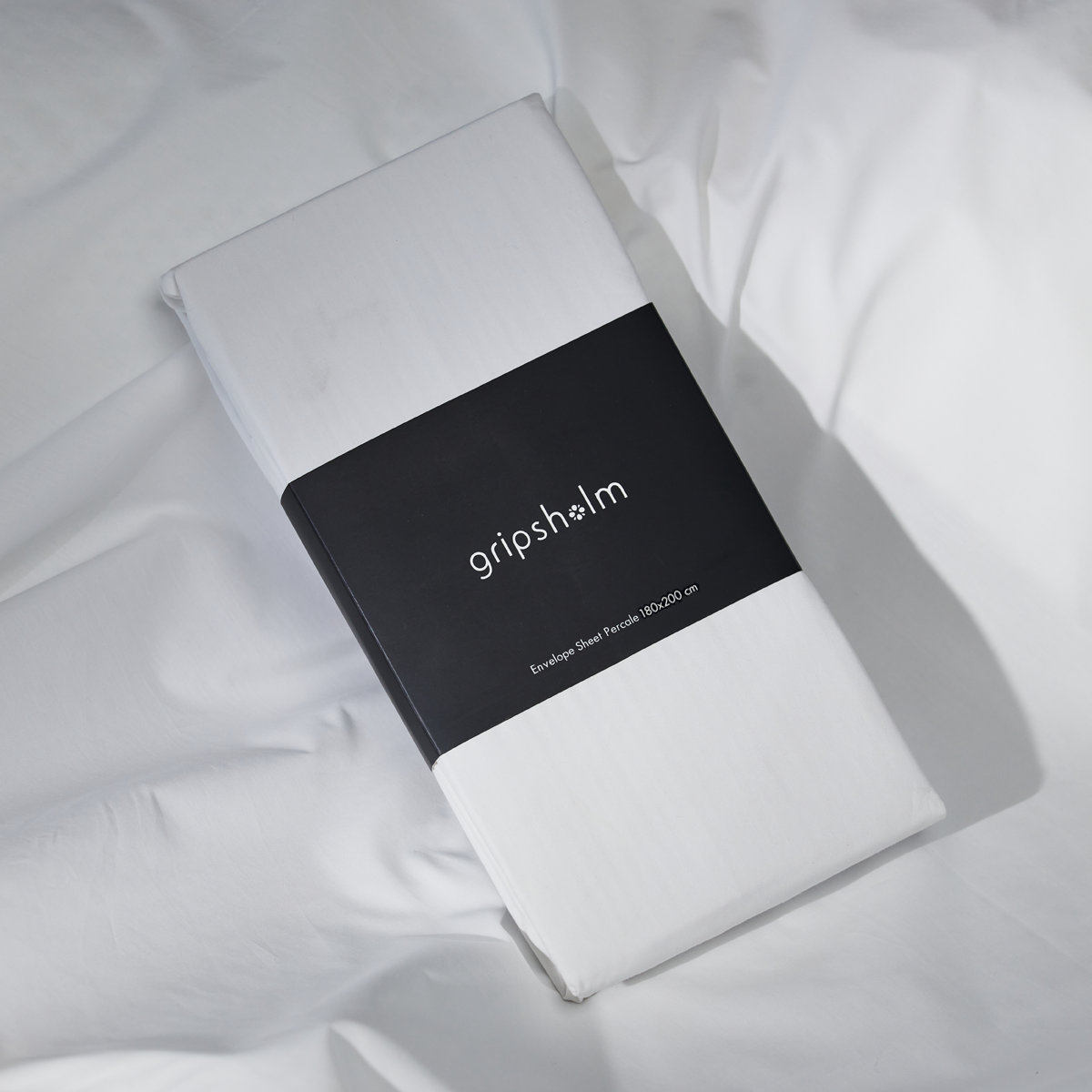 Gripsholm Kuvertlakan percale 180x200