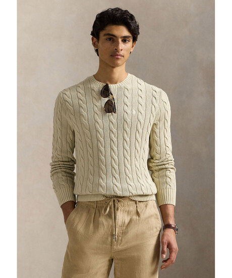 Grmnt Dye Cable Crewneck