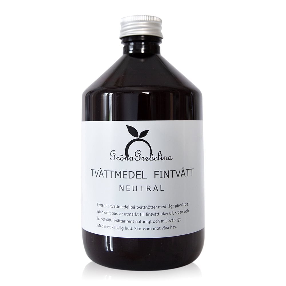 Gröna Gredelina - Flytande Tvättmedel Fintvätt Neutral 500 ml