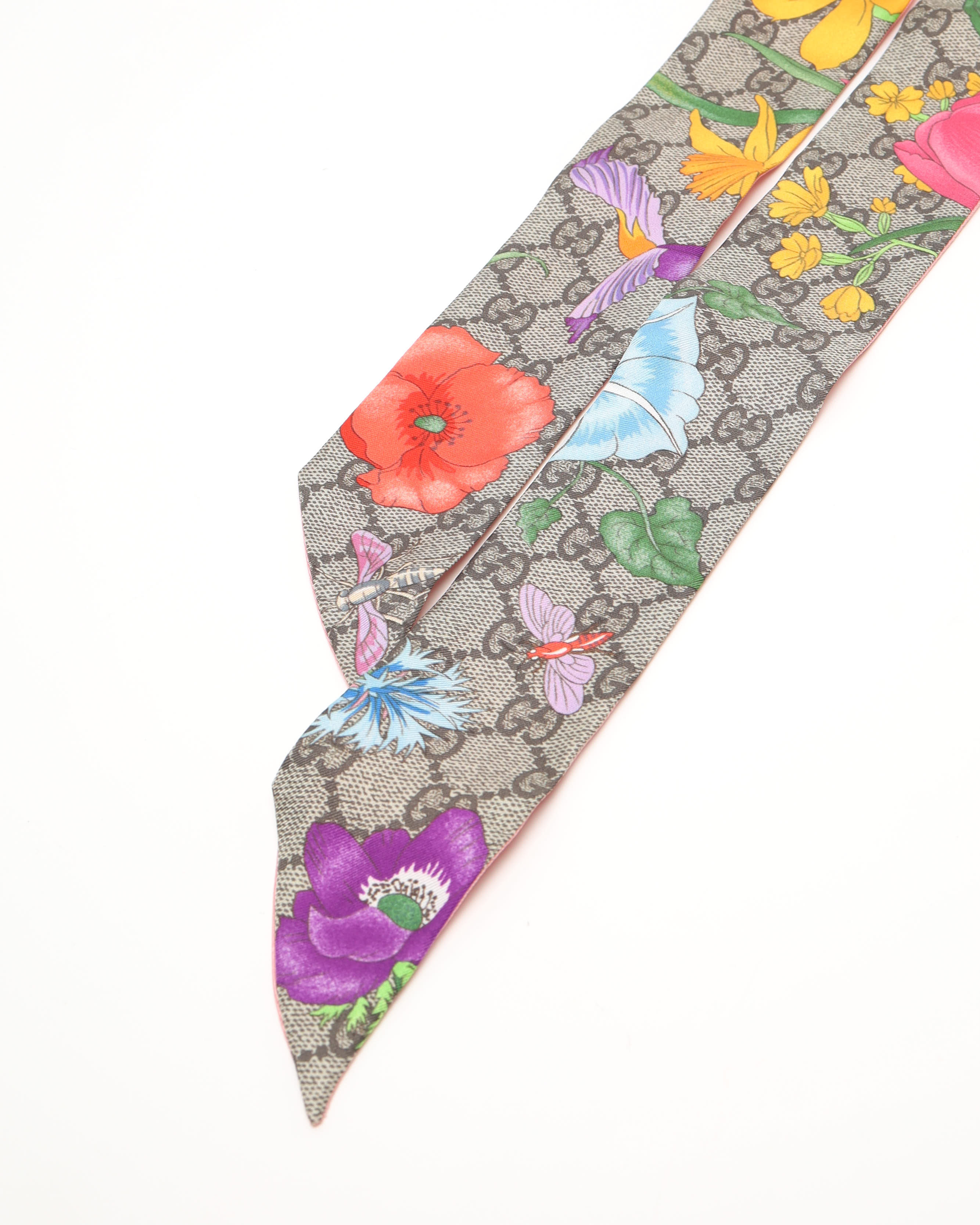 GUCCI Twilly Silk Scarf