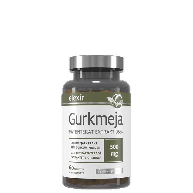 Gurkmeja 500 mg - 60 tabletter