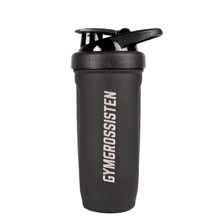 Gymgrossisten Stainless Steel Shaker Svart 900 ml