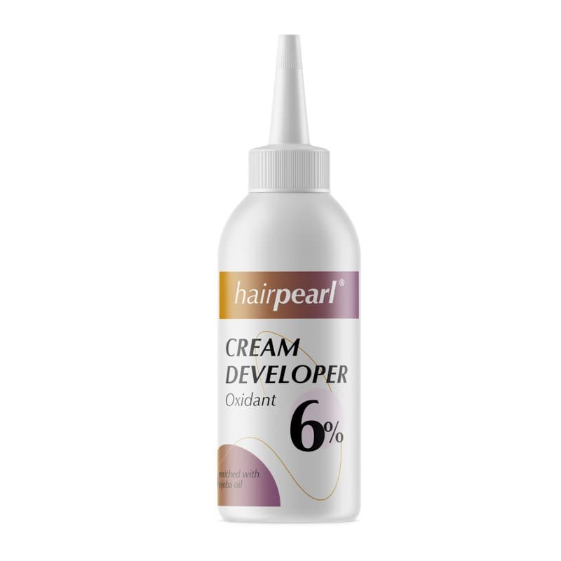 Hairpearl Cream oxidant 6% - Skonsam Borttagning av Färgfläckar 80ml - Remover