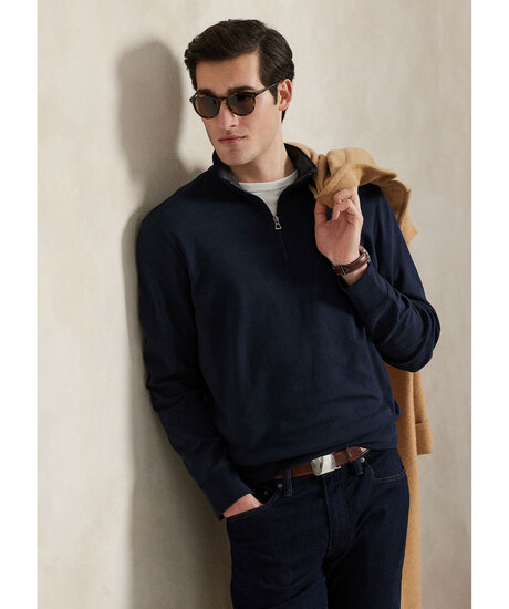 Half zip
