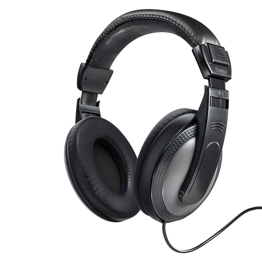 HAMA Hörlur Shell Over-Ear Trådad Svart