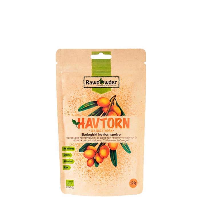 Havtornspulver EKO 125 g