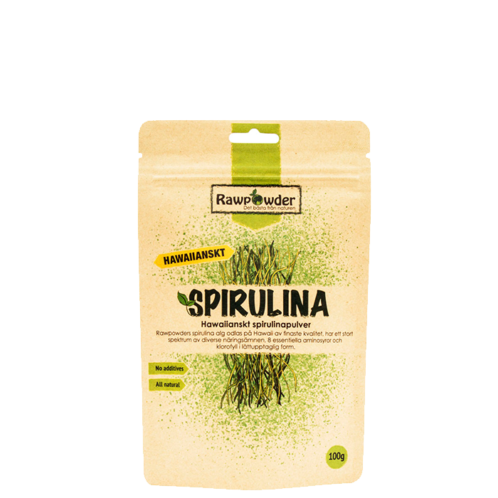 Hawaiianskt Spirulinapulver 100 g
