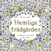 Hemliga Trädgården - En skattjakt i målarboken