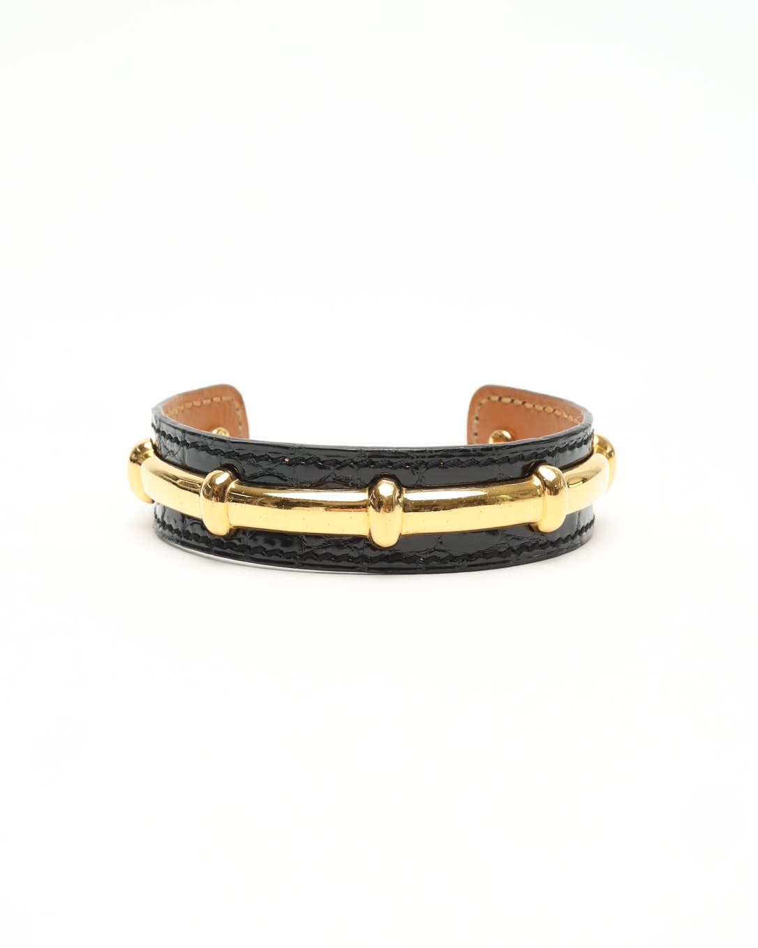Hermès Agata Leather Bracelet