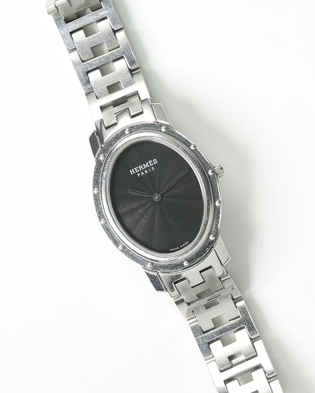 Hermès Clipper Oval 26mm Ref C01-510 Watch