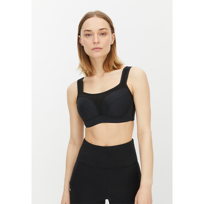 High Support Sportsbra, Black