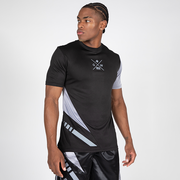 Hornell T-Shirt, Black/Grey