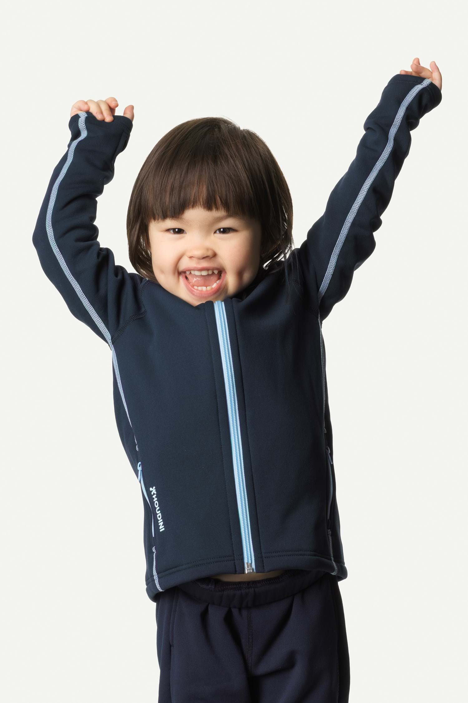 Houdini Kids Power Houdi,Flame Red,80
