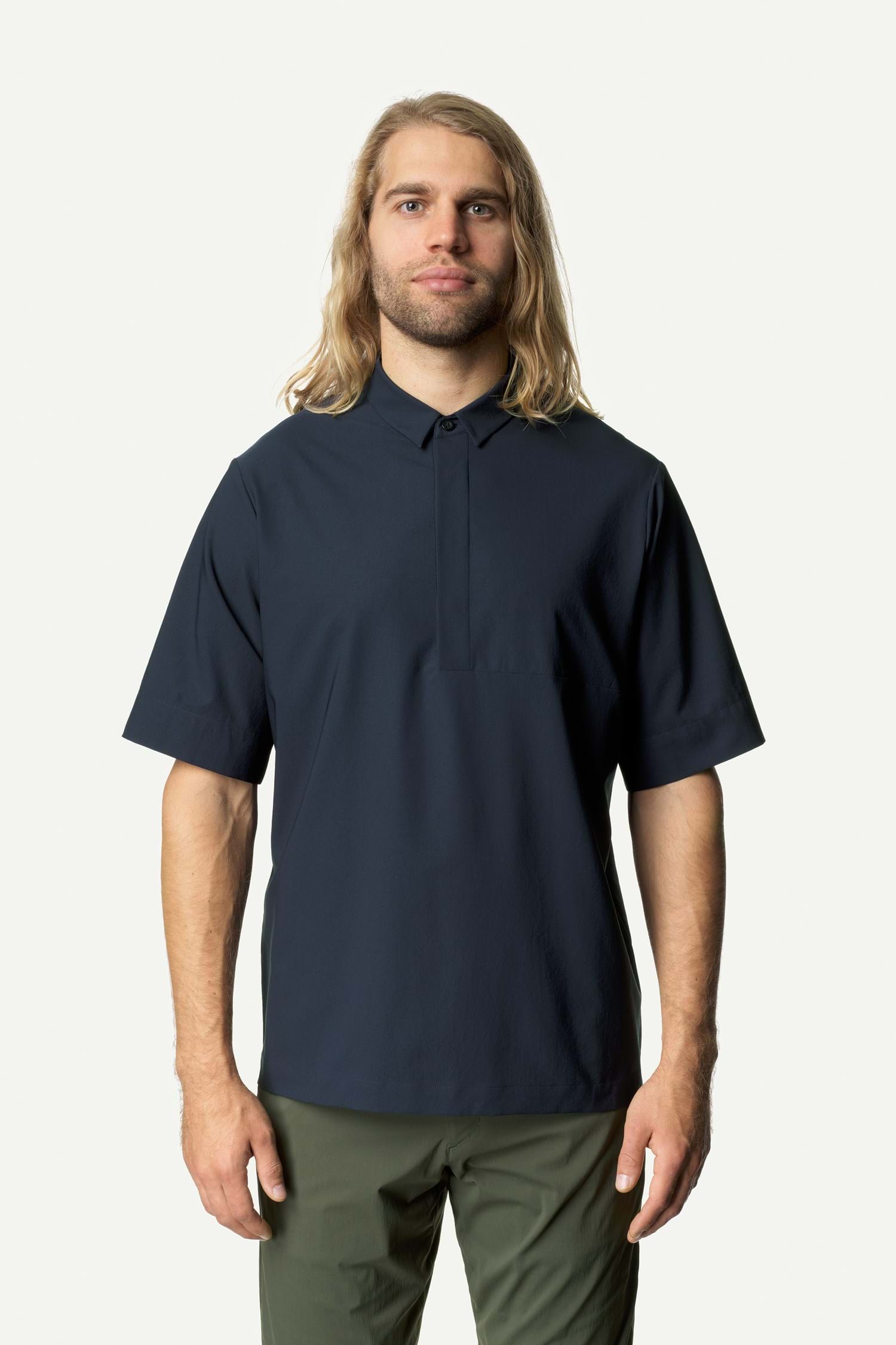 Houdini M's Cosmo Shirt, True Black, L