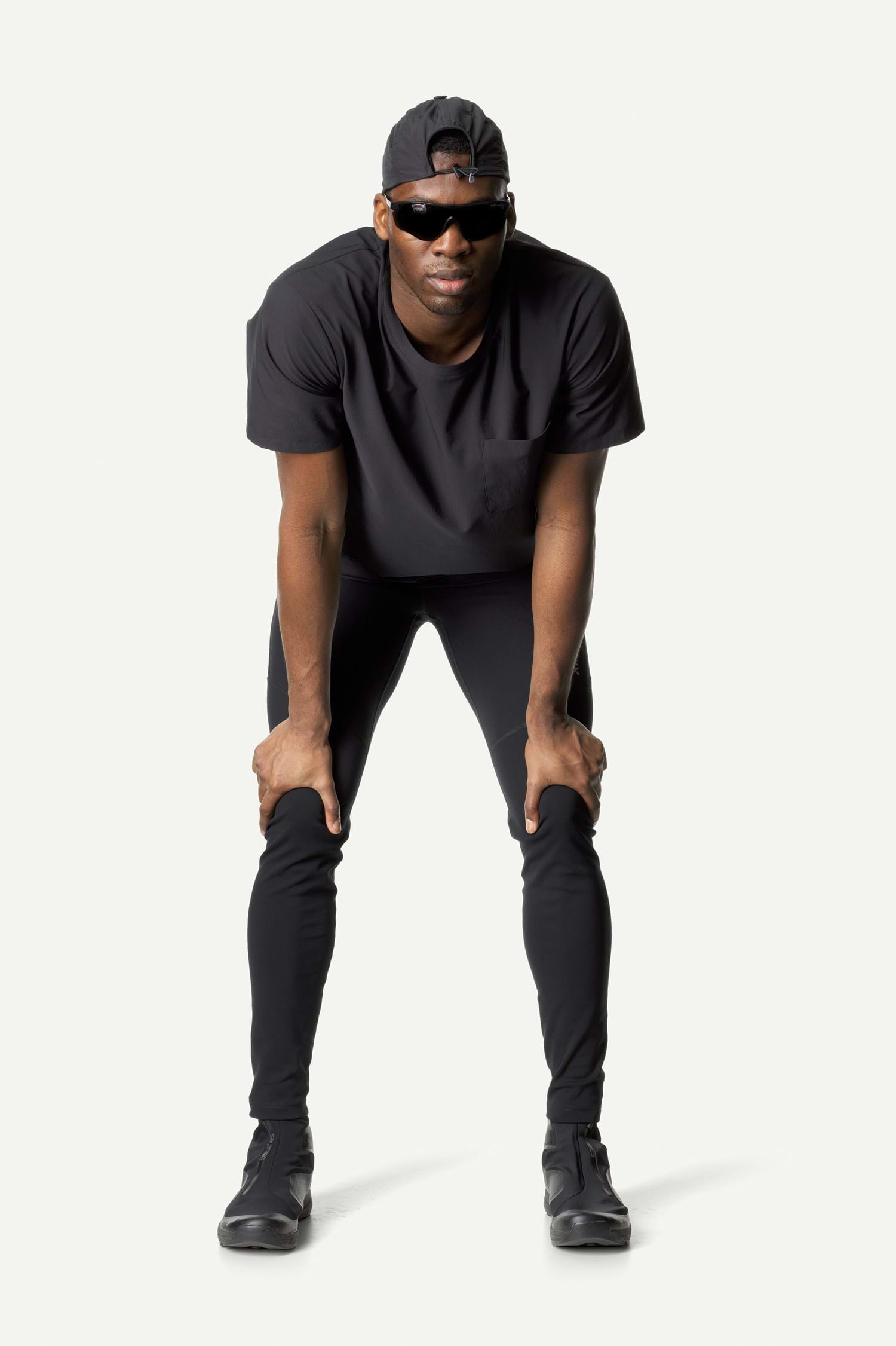 Houdini M's Cover Tee, True Black, S