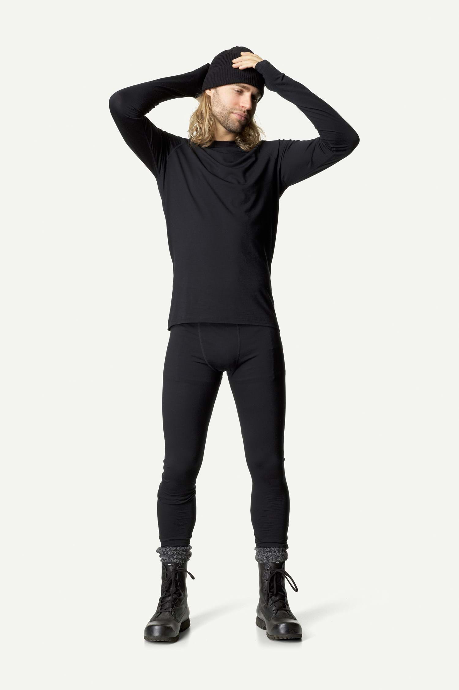 Houdini M's Desoli Light Tights, True Black, L
