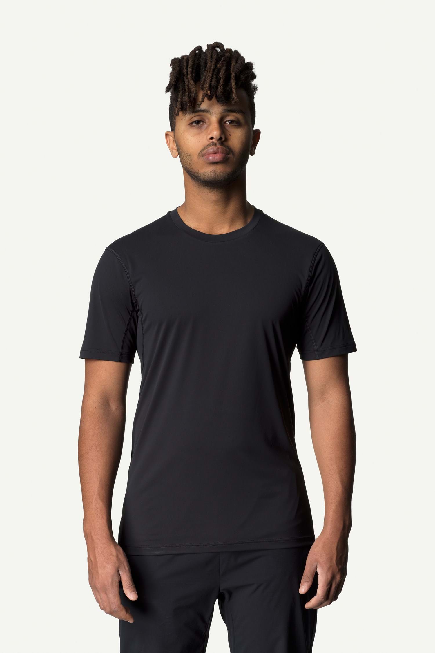 Houdini M's Pace Air Tee, True Black, XXL