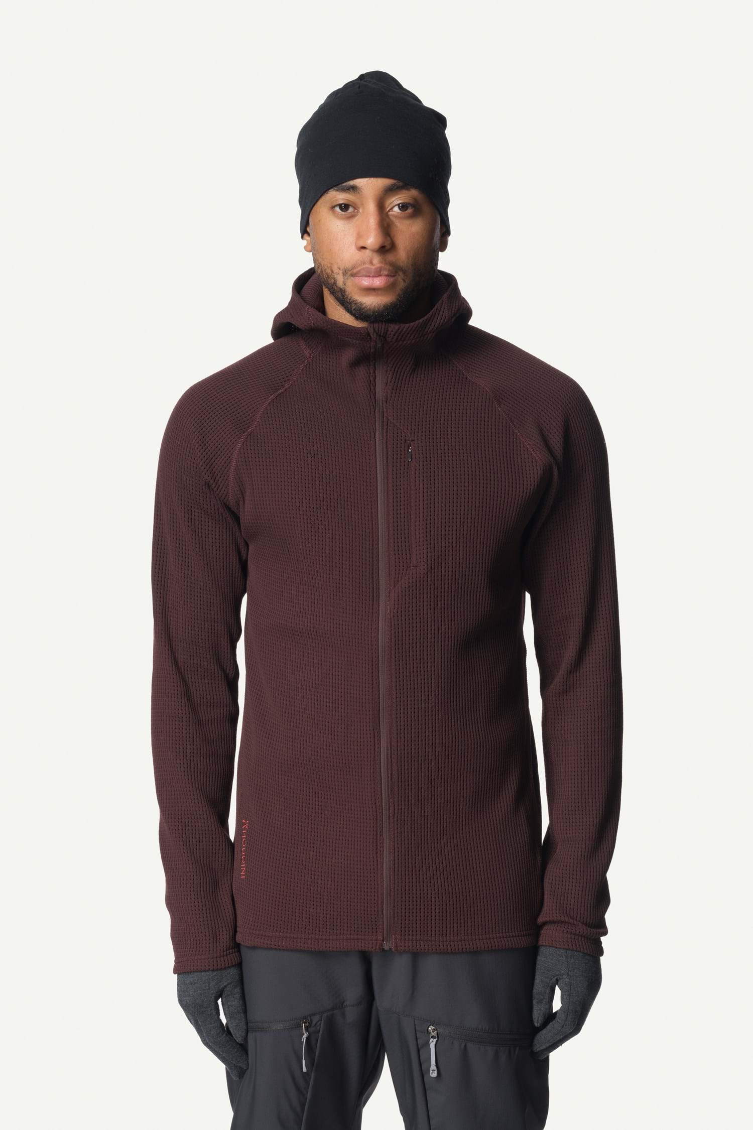 Houdini M's Pace Flow Houdi, Red Illusion, XL