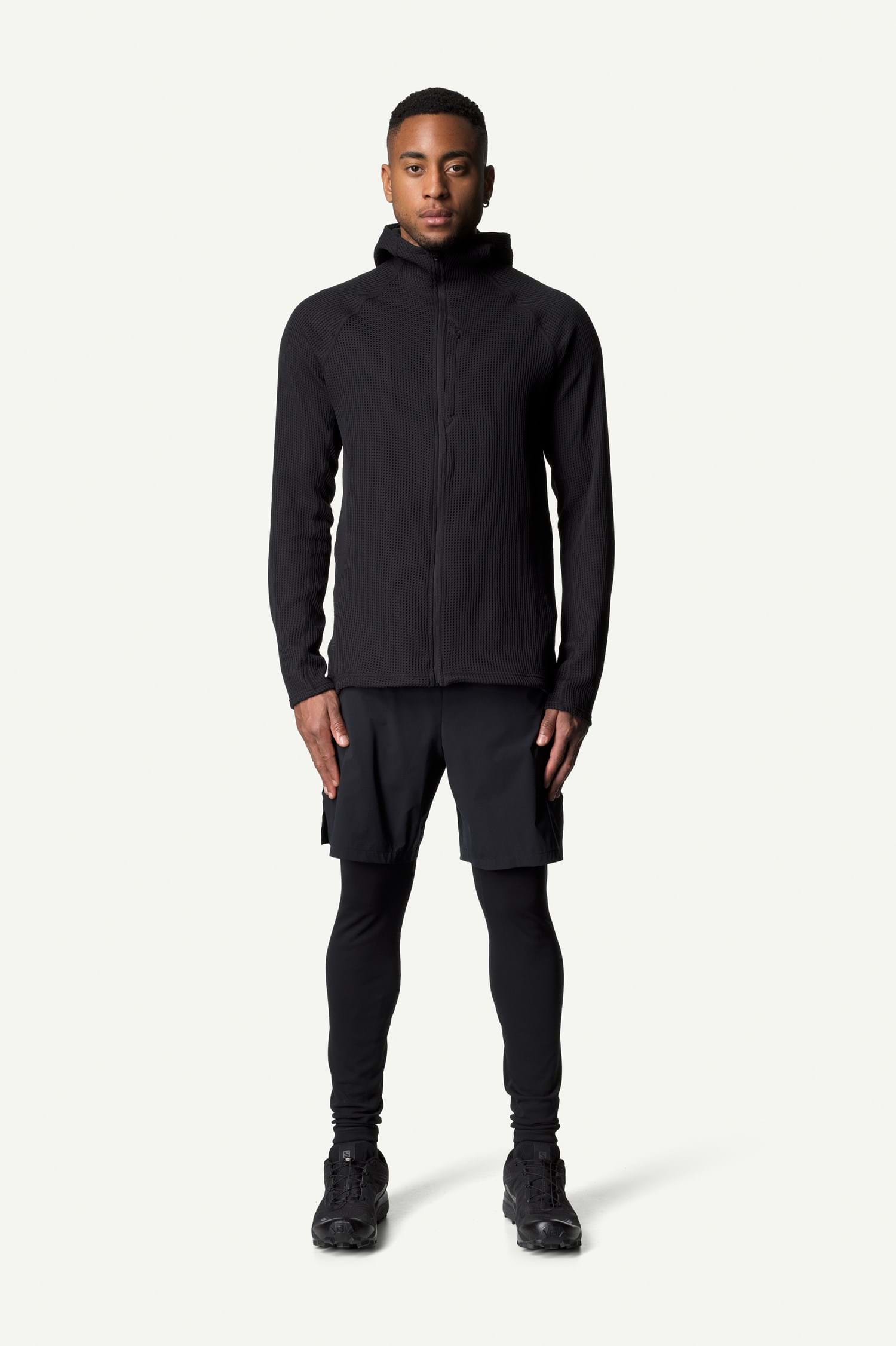 Houdini M's Pace Flow Houdi, True Black, XL