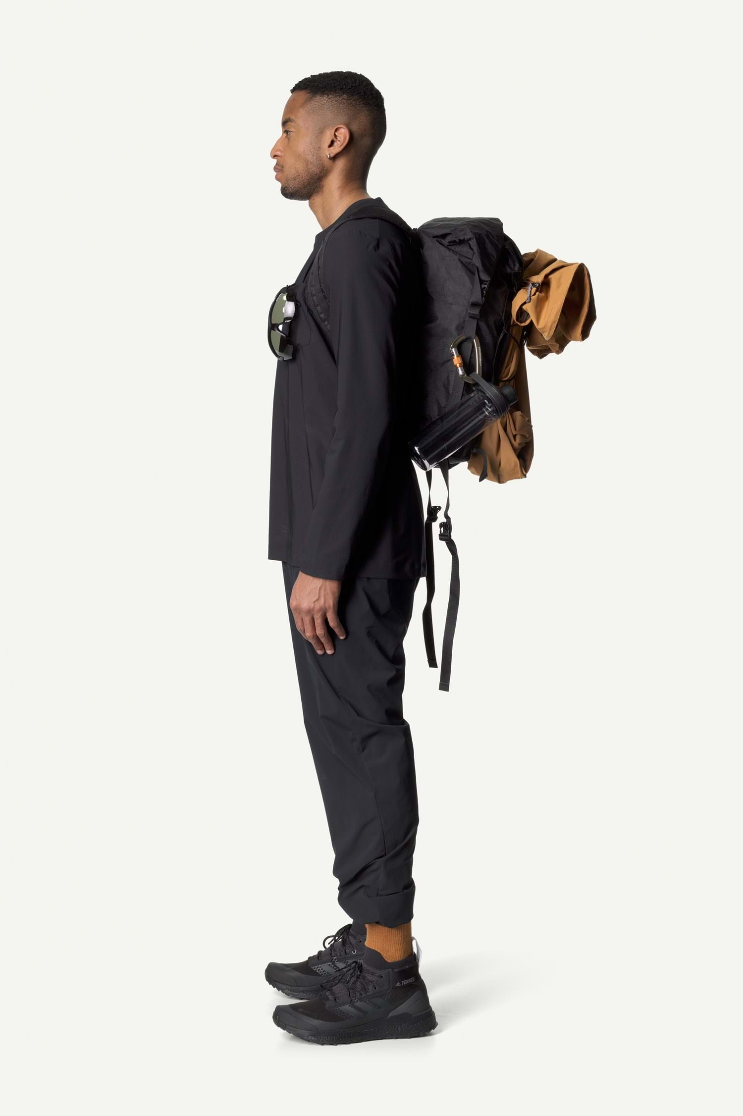 Houdini M's Pace Light Pants, True Black, M