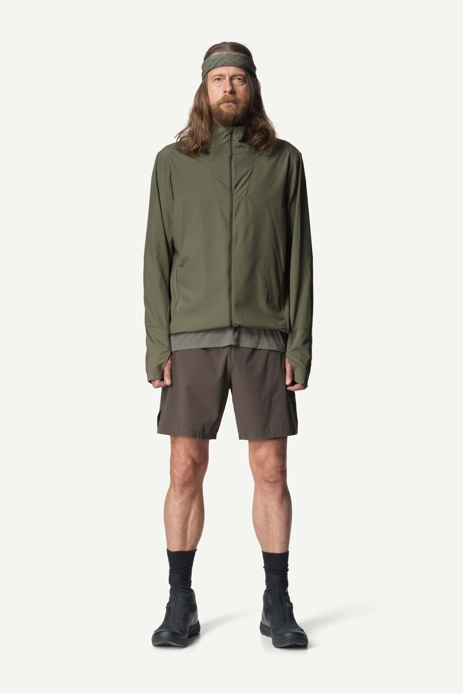 Houdini M's Pace Wind Jacket, Sage Green, M
