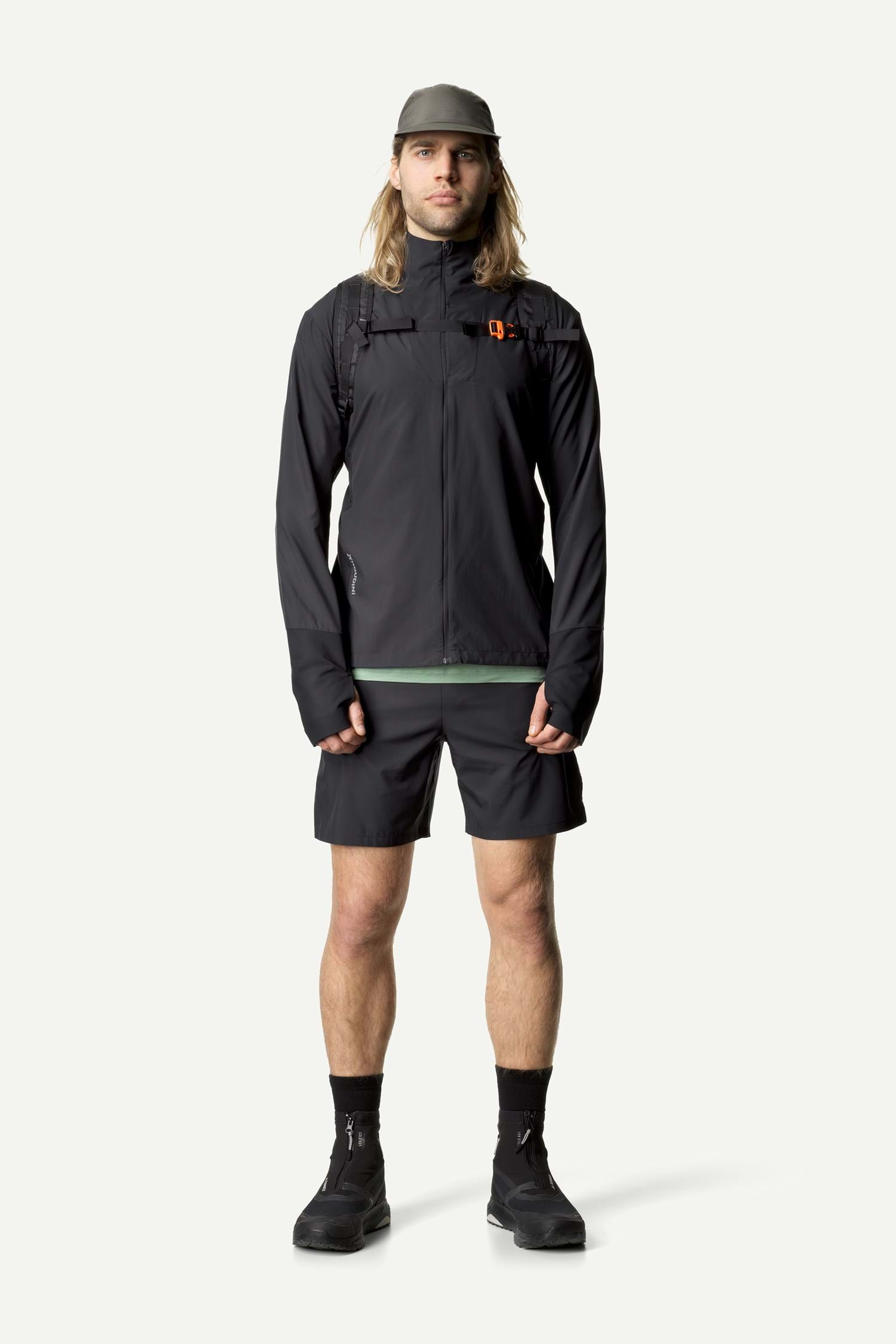 Houdini M's Pace Wind Jacket, True Black, M