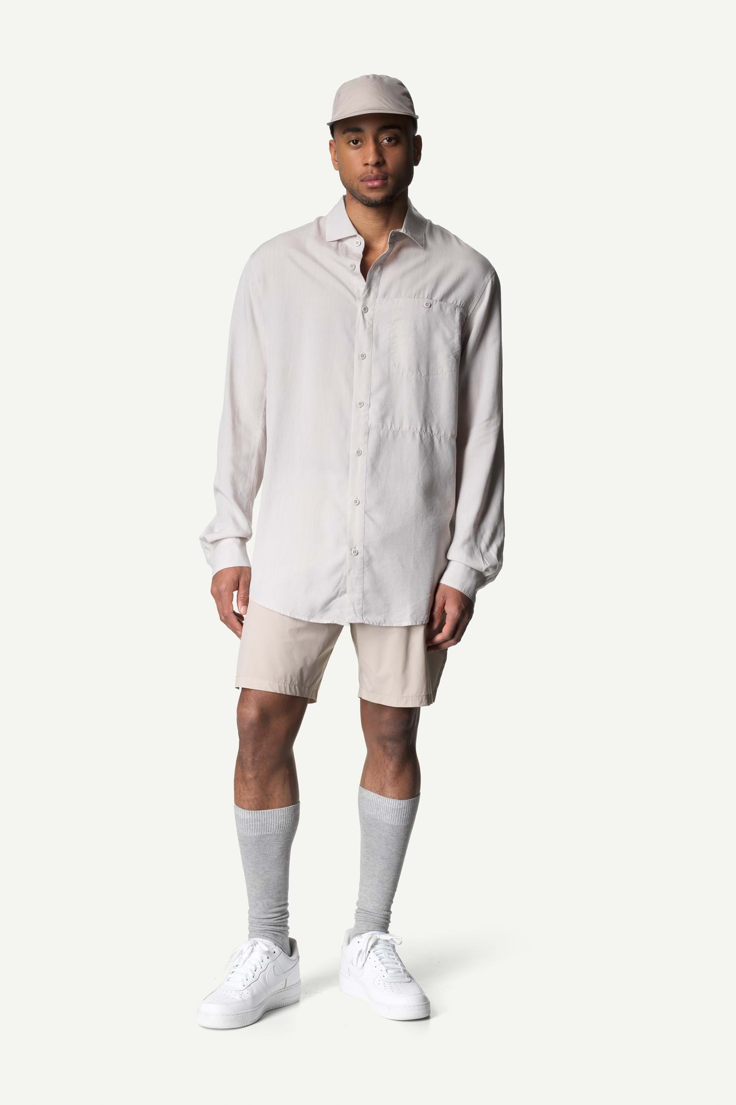 Houdini M's Tree Longsleeve Shirt, Sandstorm Light, XL
