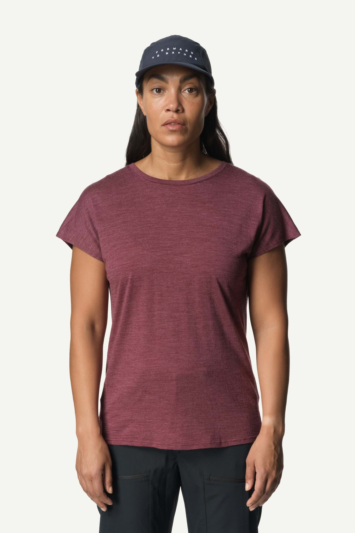 Houdini W's Activist Tee, Cab Red, M